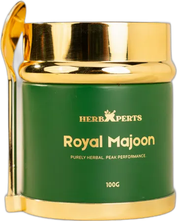 Royal Majoon 100 g jar with gold lid
